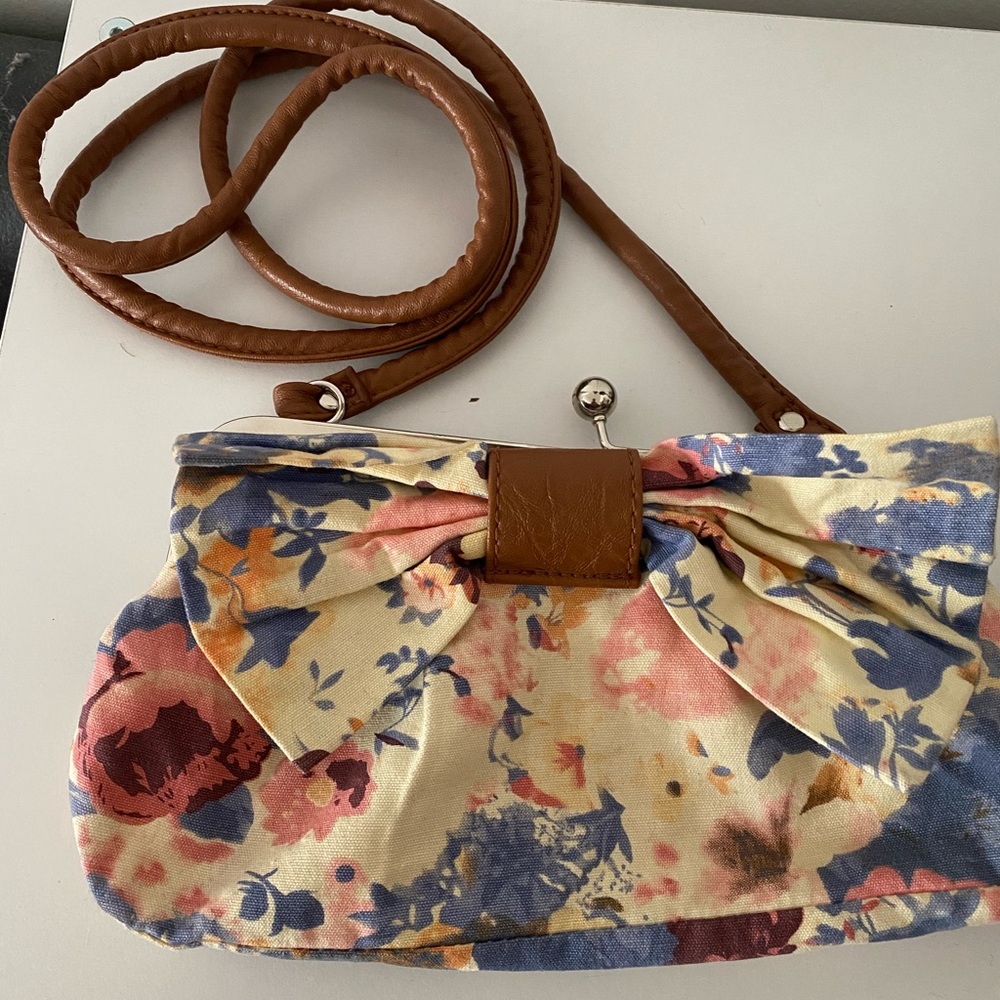 American Eagle Floral Crossbody Purse